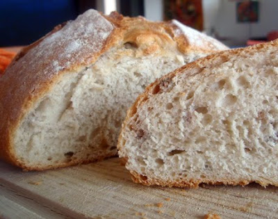 pan con corteza crujiente