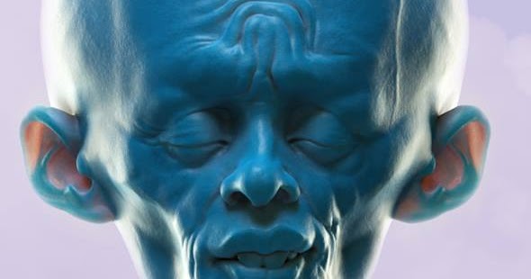 Megamind Alien By Goran Trpko Redshift Render Blog