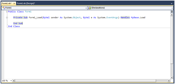 Blogku: Struktur Aplikasi Visual Basic