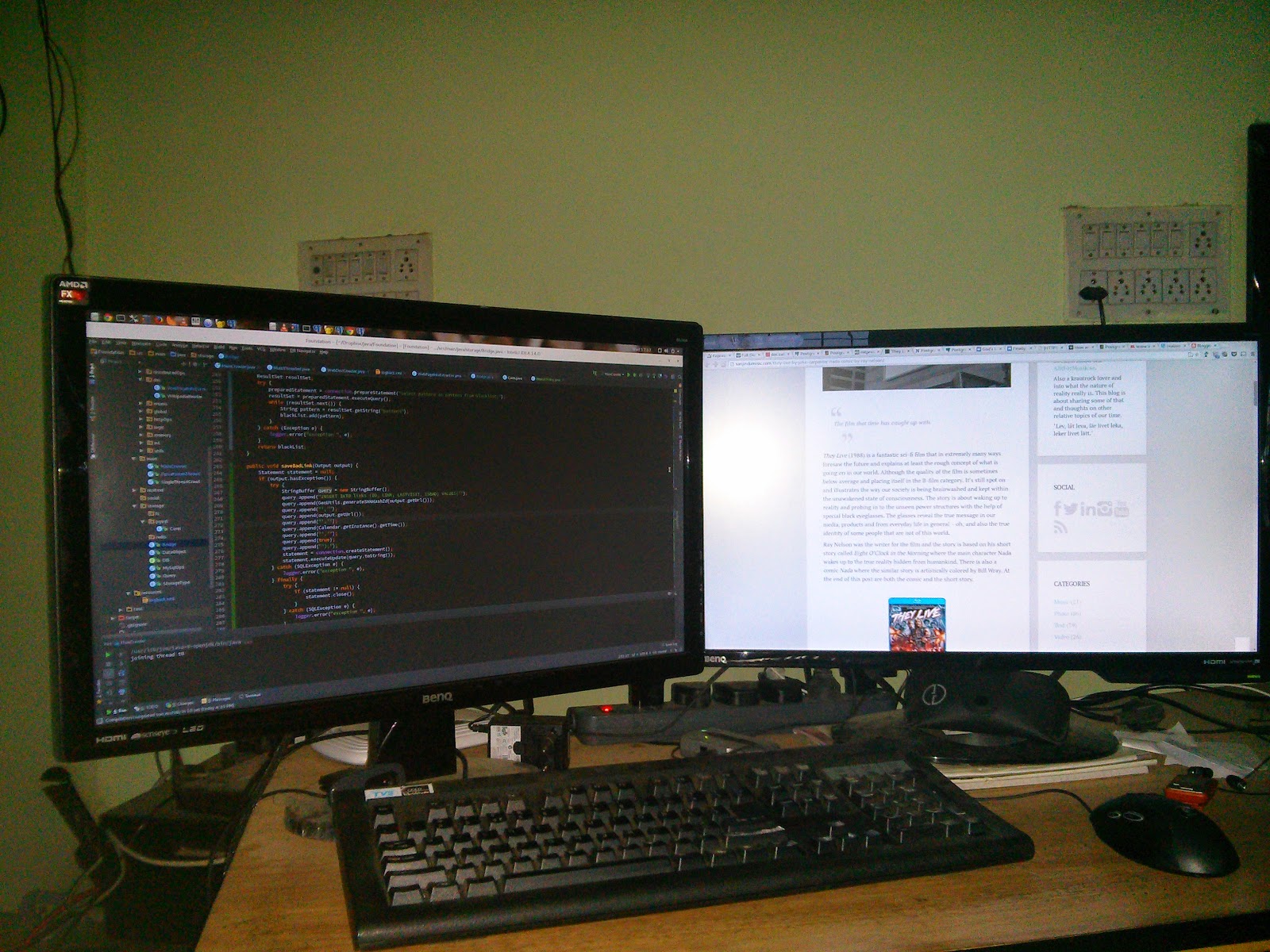 vikasing HDMI monitor blinking (flickering)