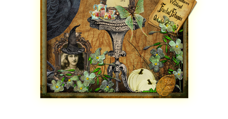 On the Broomstick: Under a Halloween Moon-The Witches Tea Party-Day Two