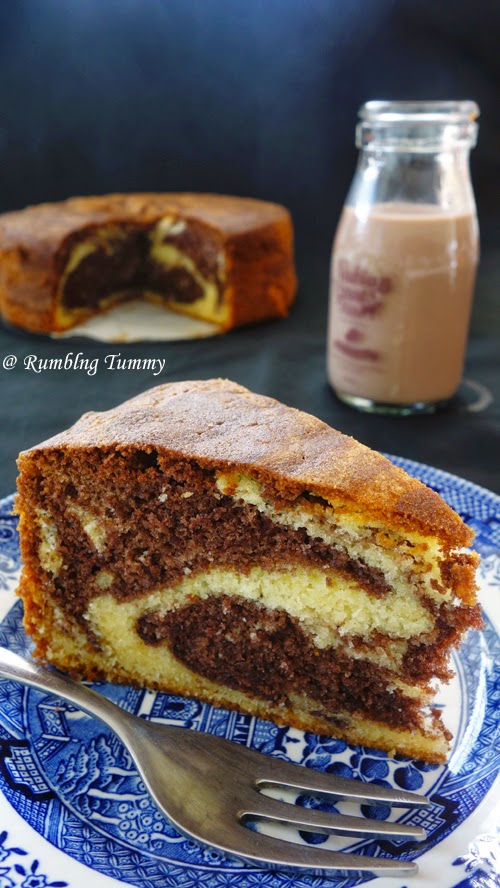 Rumbling Tummy Marbled Butter Cake