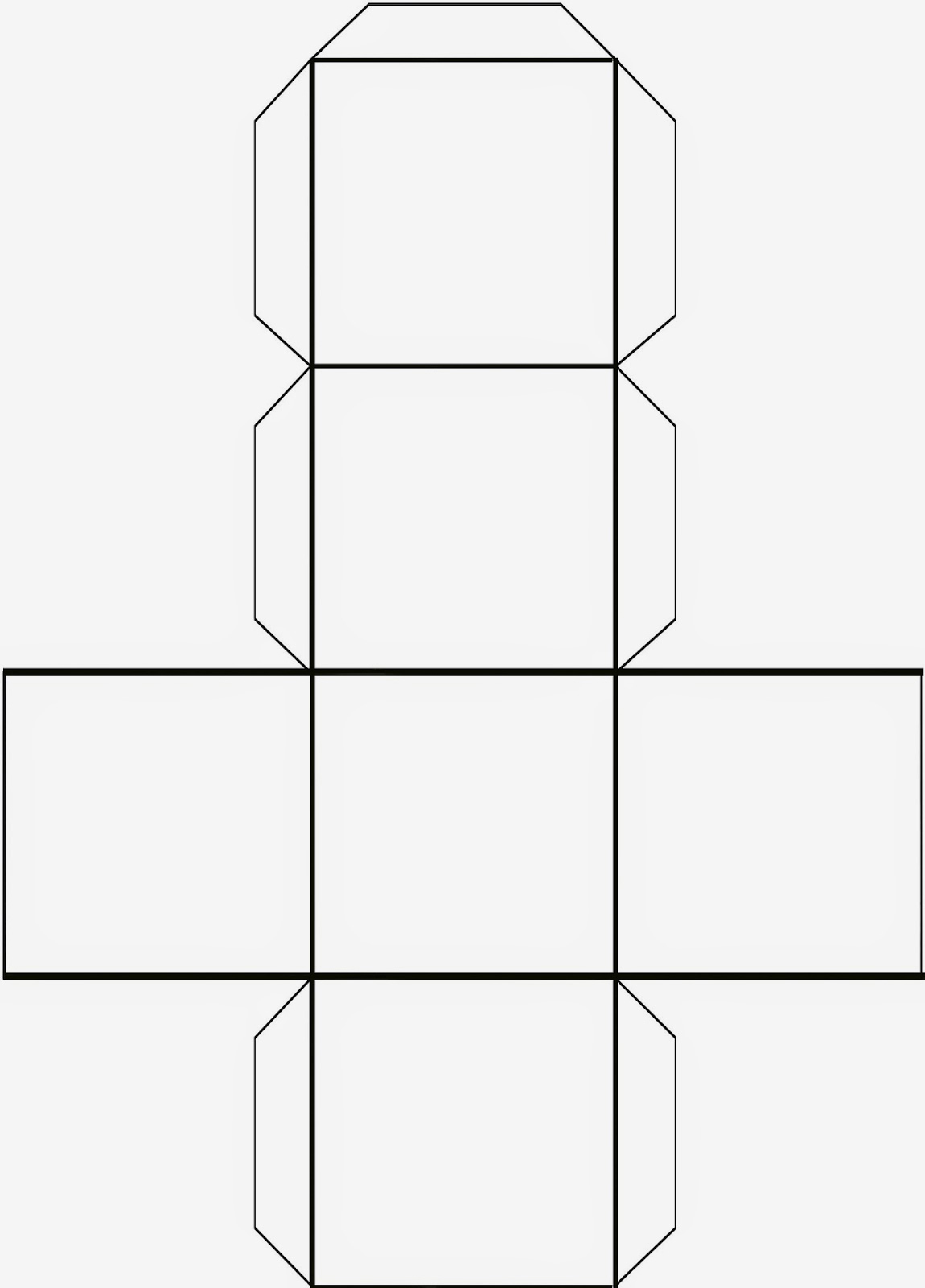 Cube Box Template