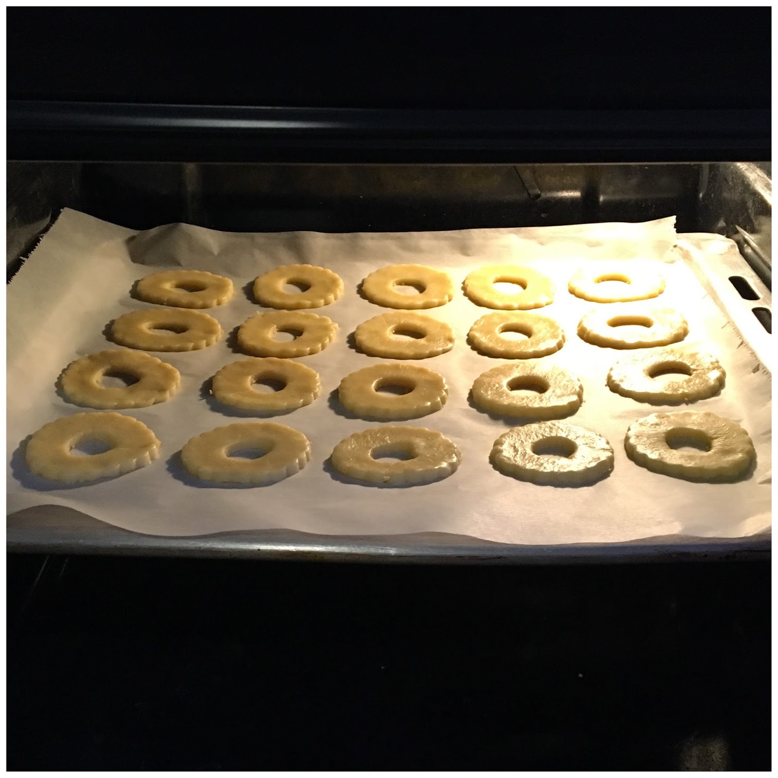 ApfelStrudel Kuchen: Zitronenringe