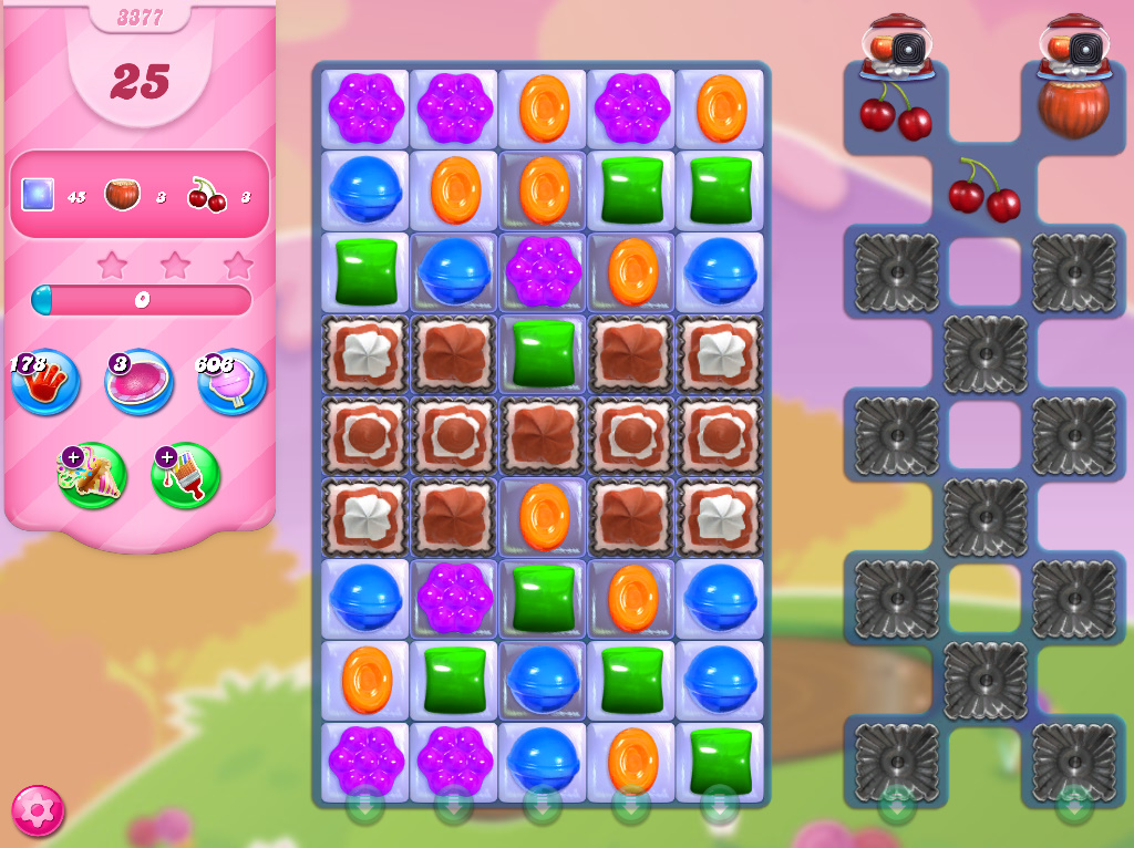 Candy Crush Saga level 3377 Candy Crush Saga level 3377