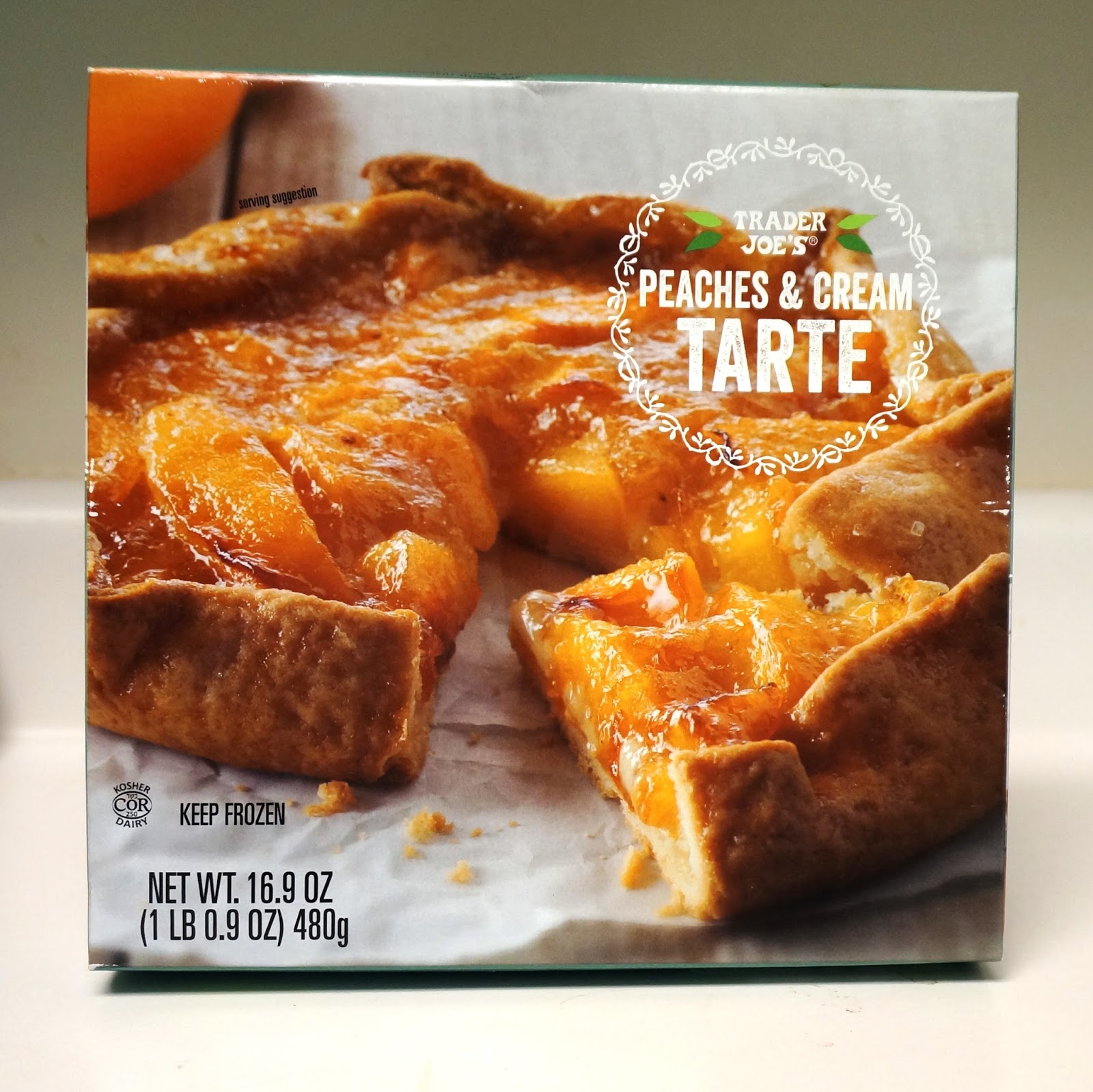 Exploring Trader Joe's Trader Joe's Peaches & Cream Tarte