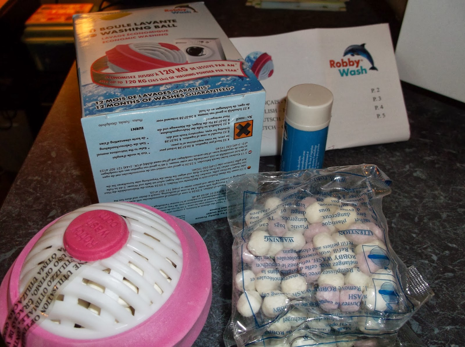 Missy's Product Reviews Robby Wash Laundry Ball Review & Giveaway