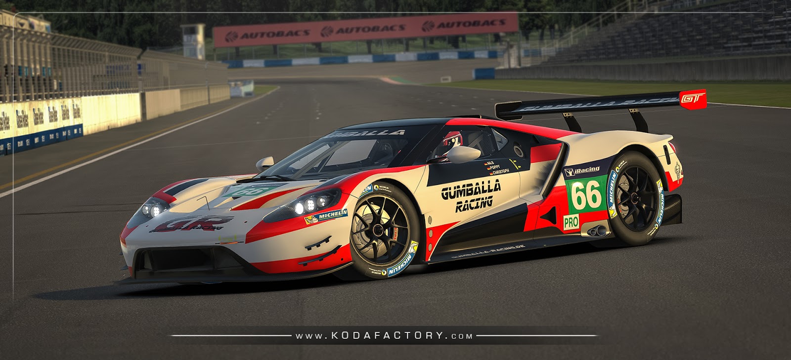 Koda Factory: Gumballa Racing Ford GT GTE | iRacing