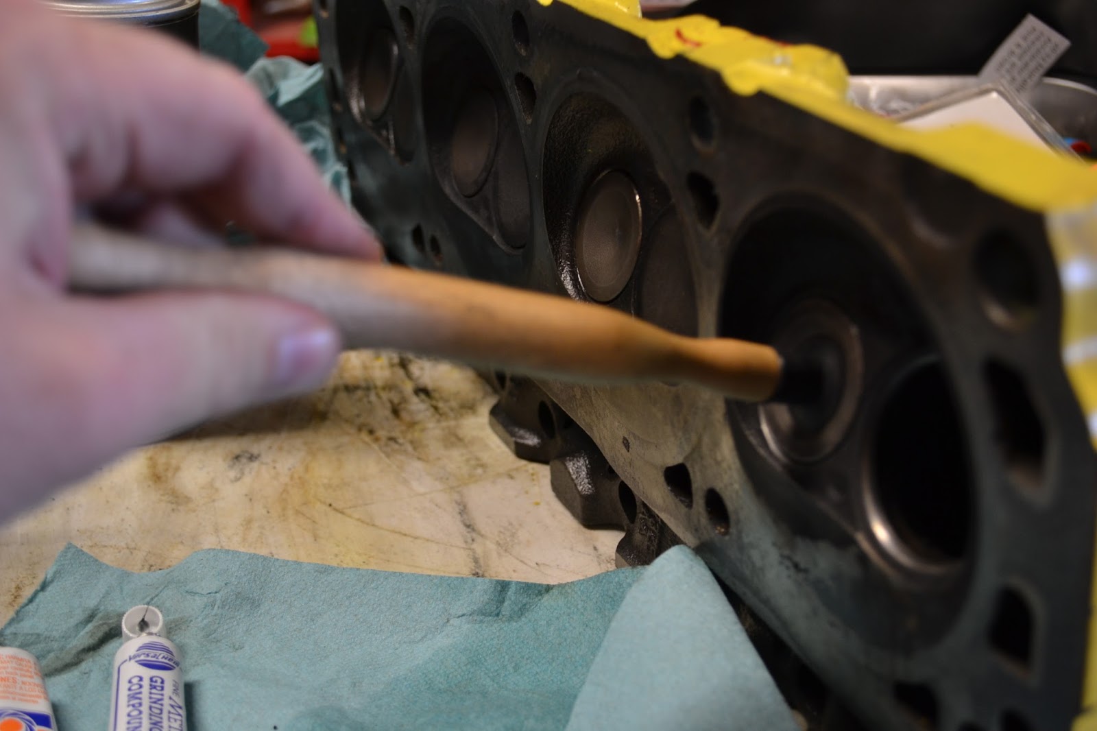 Fox Body Mustang Restoration Mustang GT40 Head Valve Replacement