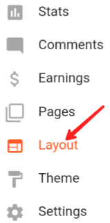layout par click karen setting number of post in blogger homepage