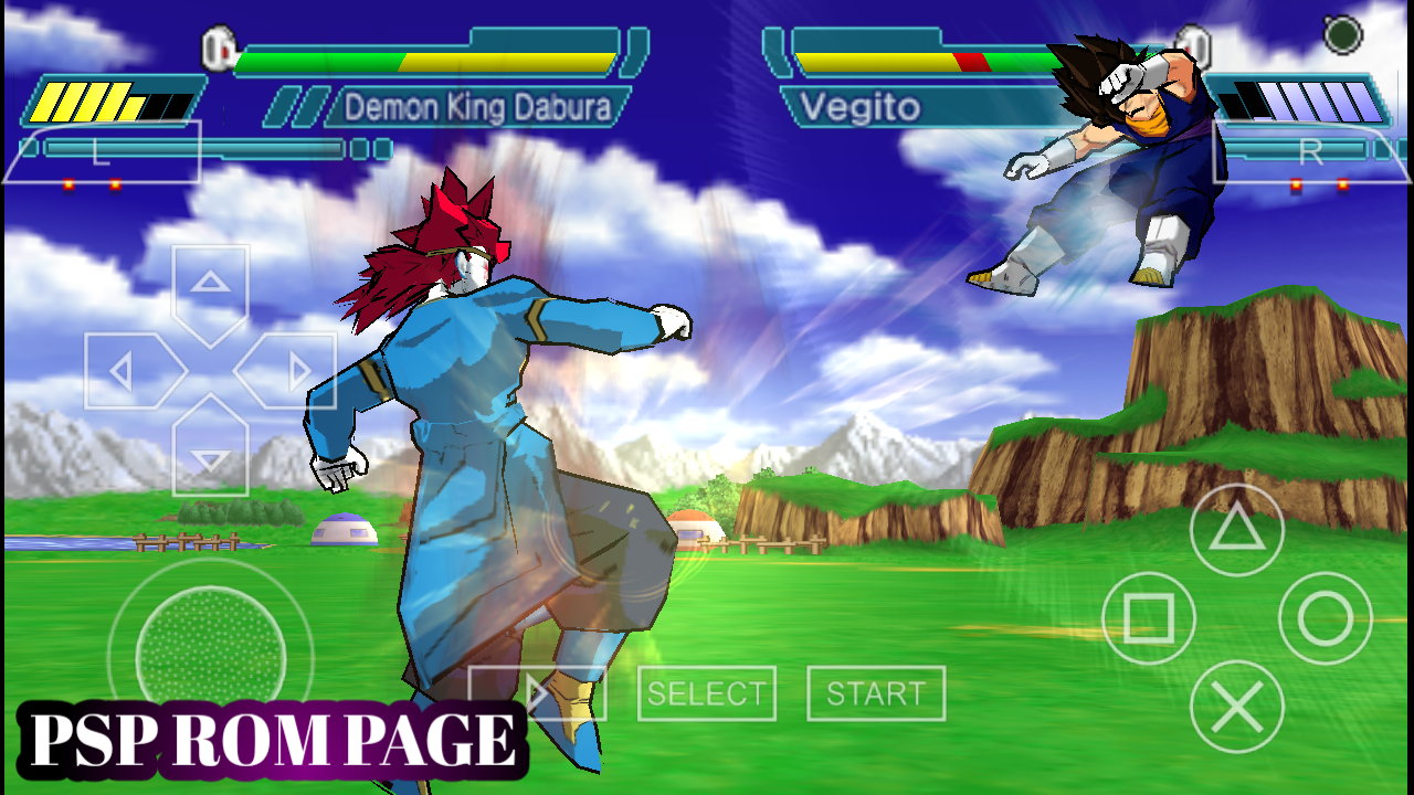 Dragon Ball Z - Shin Budokai 2 God Mod PPSSPP CSO Free Download - Download PSP ISO PPSSPP GAMES ...