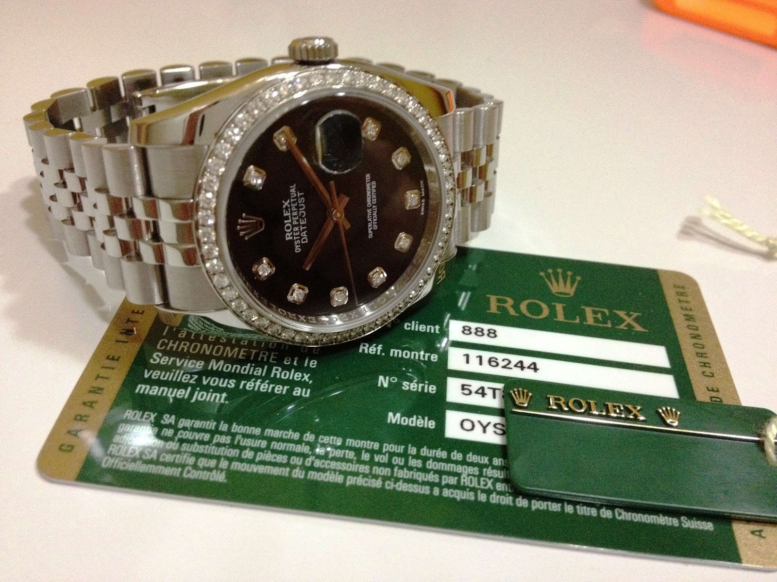 Hong Kong Watch Fever 香港發燒友 Rolex Ref 116244 Date Just men with