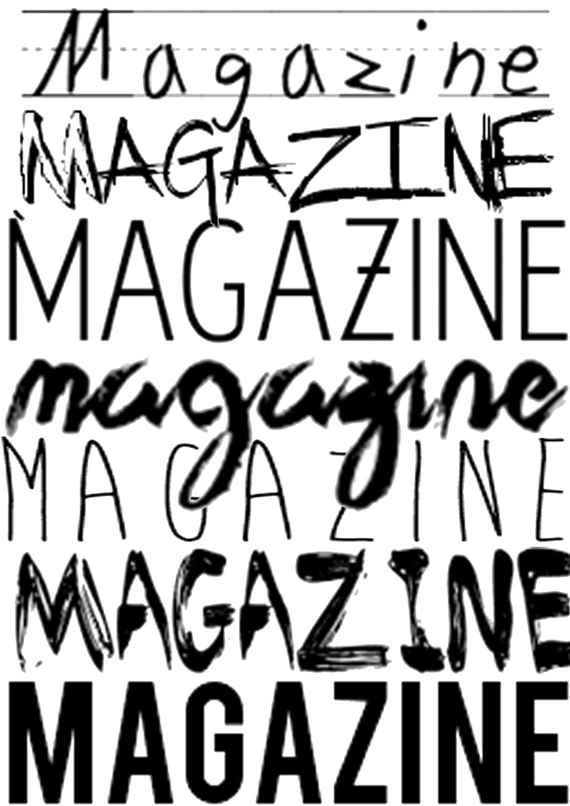 Taelor Leeder AS Media Blog Font Mood Board and Analysis