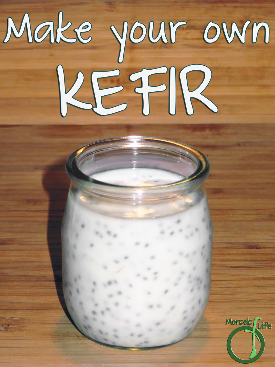 Morsels of Life - Kefir - Considered by many to be one of the healthiest fermented foods, find out how to make your own kefir! It's surprisingly easy. :)