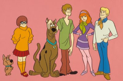 Scooby Doo para dibujar pintar colorear recortar y pegar
