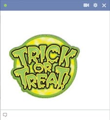 Trick Or Treat Facebook Emoticon