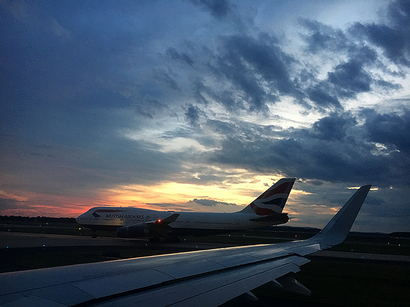 carchaeology Flight from Dulles (Washington DC) to LAX Thursday