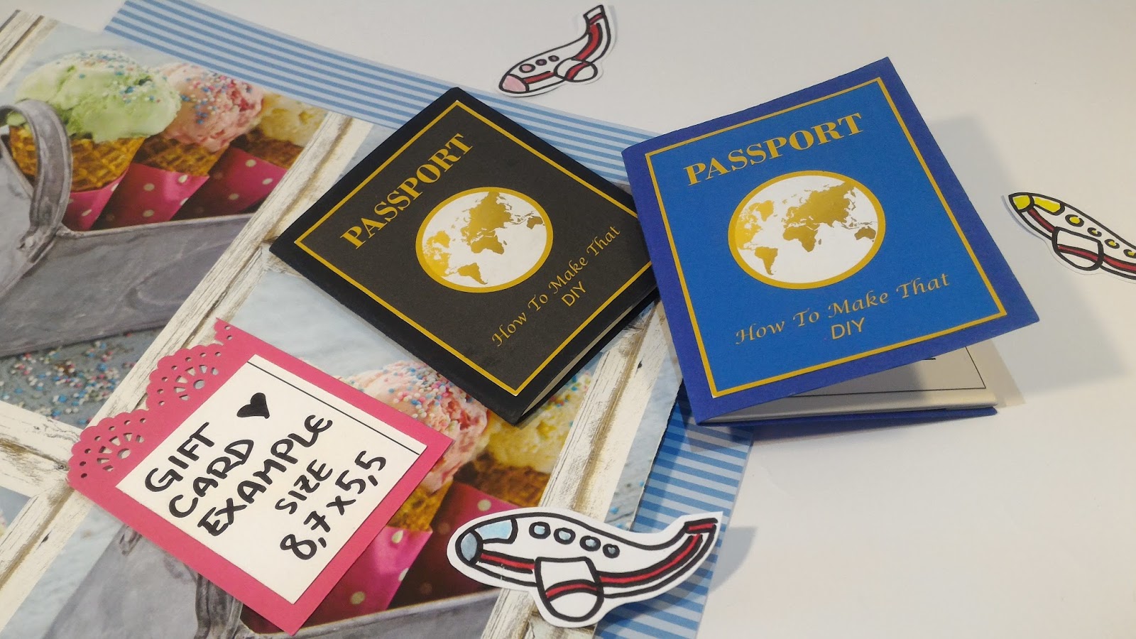 How To Make That Passport gift card holder