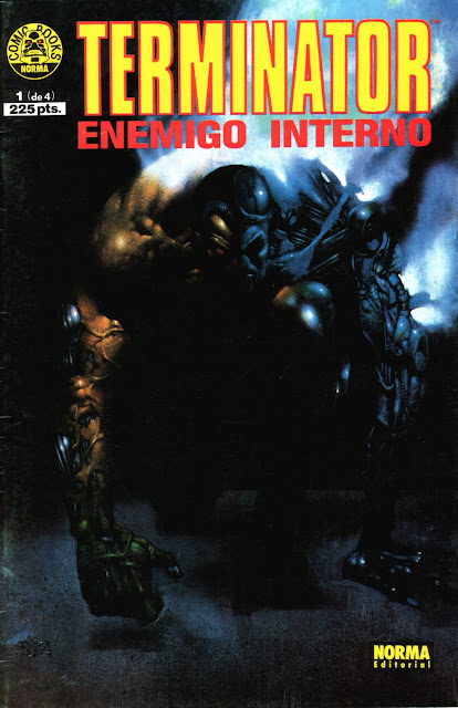Terminator - Enemigo Interno - Comic Terminator - Enemigo Interno - Portada