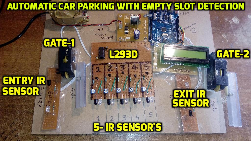 Svsembedded Projects List Of Ieee Embedded System Project Titles 2018 2019 9491535690 Automatic Car Parking With Empty Slot Detection
