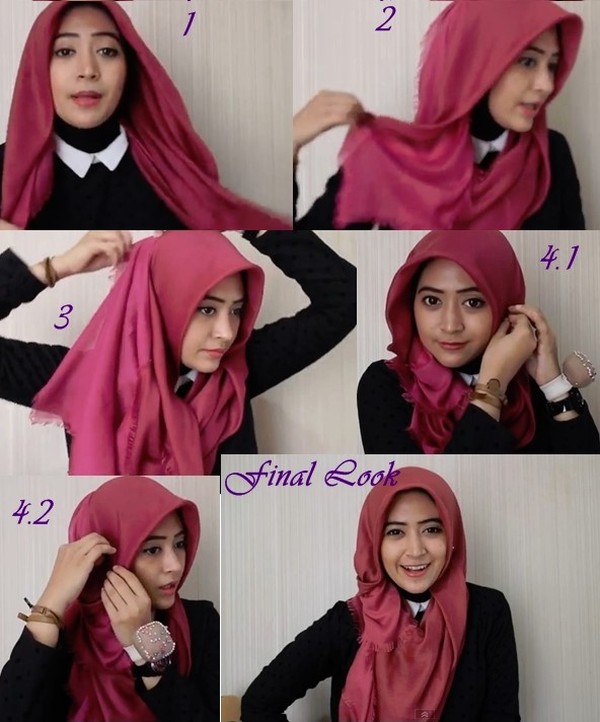 Cara Memakai Jilbab Segi Empat Tutorial Terbaru 2017 Cara Memakai Jilbab Segi Empat Tutorial Terbaru 2017