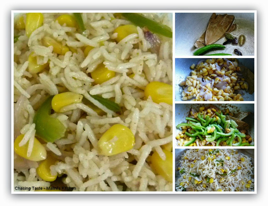 Chasing Taste Sweet Corn Rice Recipe