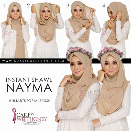tutorial kreasi hijab pashmina instan terbaru 2017/2018 tutorial kreasi hijab pashmina instan terbaru 2017/2018
