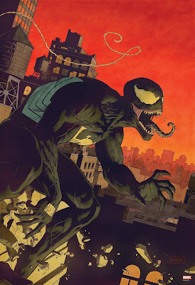 Venom: First Host #1 Fine Art Giclee Print by Paolo Rivera x Grey Matter Art x Marvel