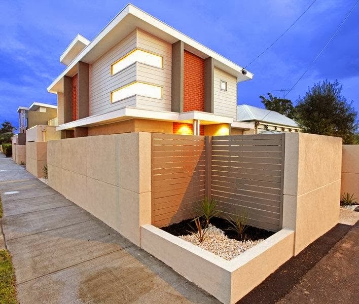 Pagar Rumah Minimalis Yang Modern - Rumah-KULA