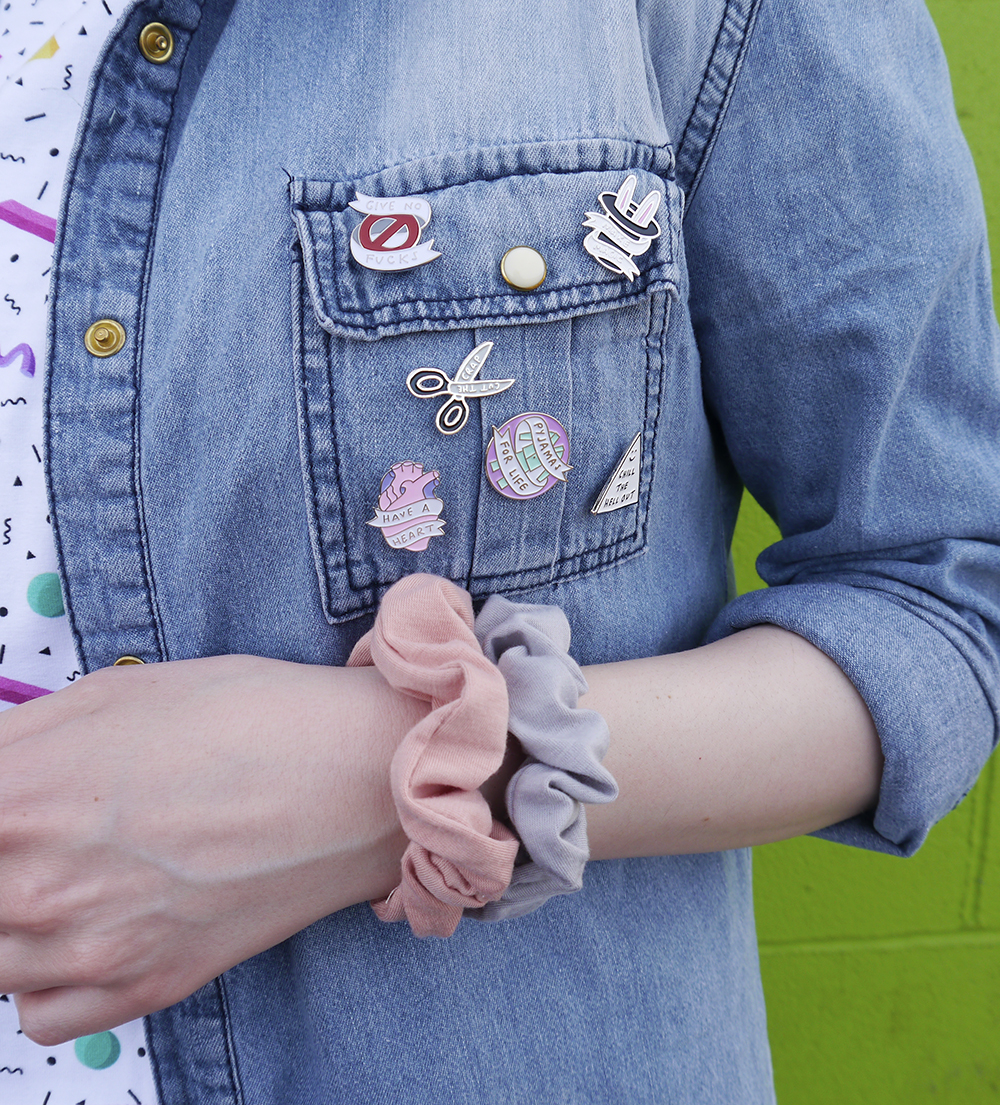Veronica Dearly motivational pin badges by subscription Veronica Dearly collection of motivational pin badges subscription box