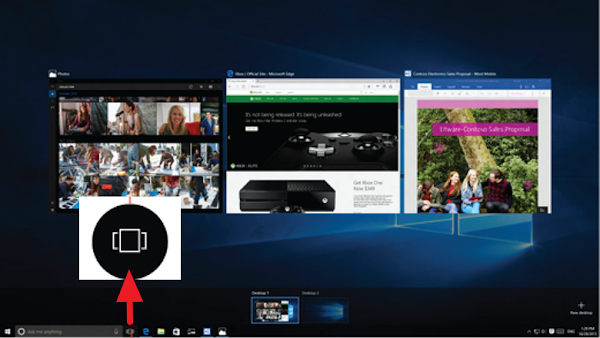 Windows 10 虛擬桌面