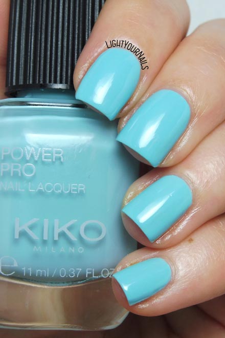 Smalto azzurro Kiko Power Pro 113 Touch The Sky baby blue creme nail polish #kikonails #kikocosmetics #kikotrendsetter #lightyournails Smalto azzurro Kiko Power Pro 113 Touch The Sky baby blue creme nail polish #kikonails #kikocosmetics #kikotrendsetter #lightyournails
