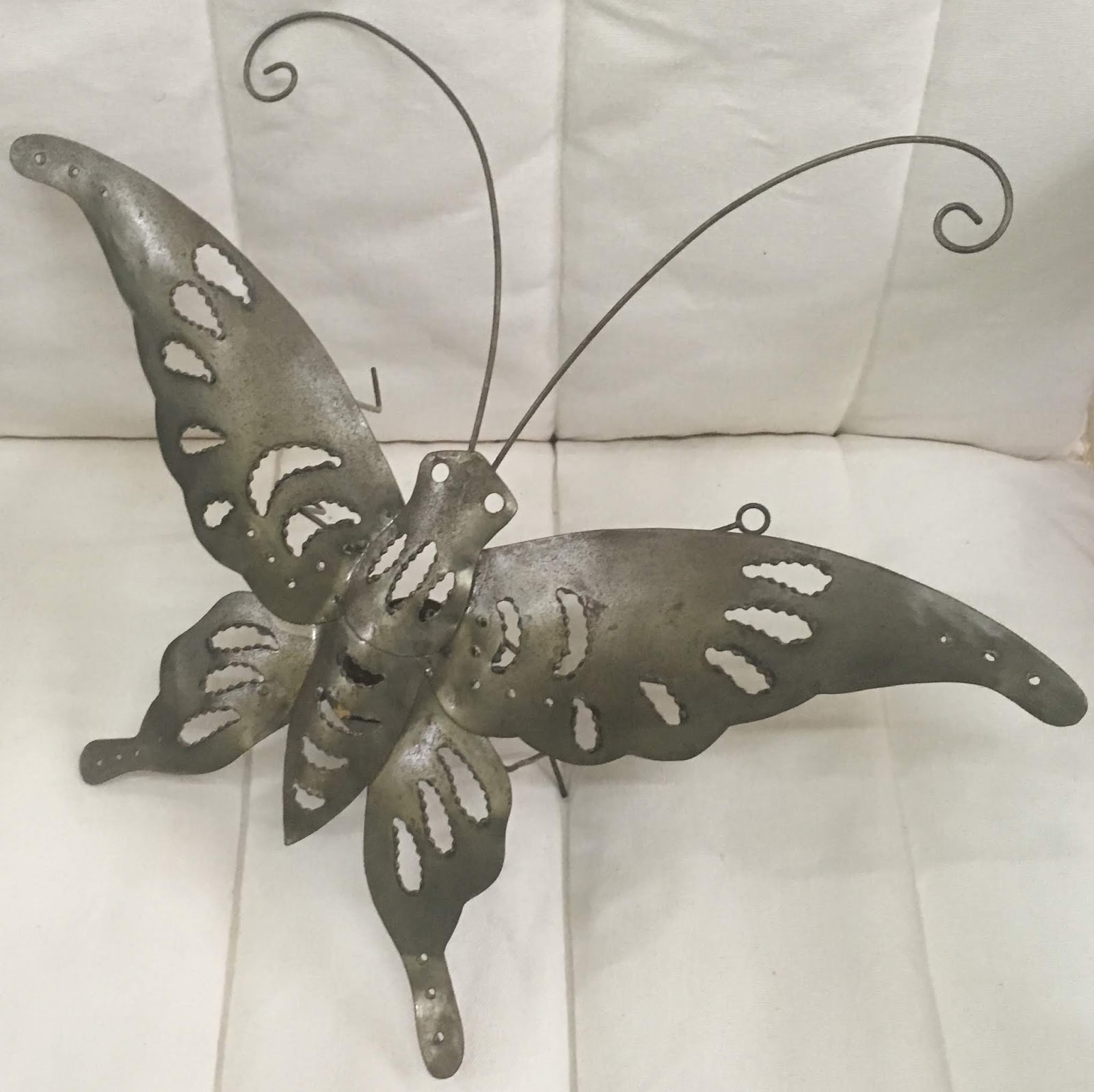 Uhuru Furniture & Collectibles Butterfly Candle Holder 10 SOLD