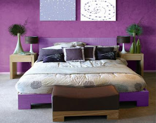 Colores bonitos para pintar una habitación de adultos - colores fríos para pintar una habitación con color púrpura, cómo pintar una habitación de color púrpura, colores modernos para pintar una habitación moderna, colores adecuados para hacer una habitación fría y oscura