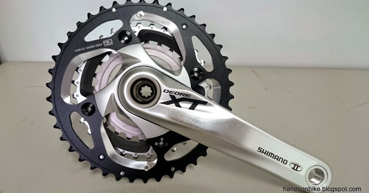 voering stof in de ogen gooien Potentieel Hands On Bike: Shimano Deore XT M780 Crankset