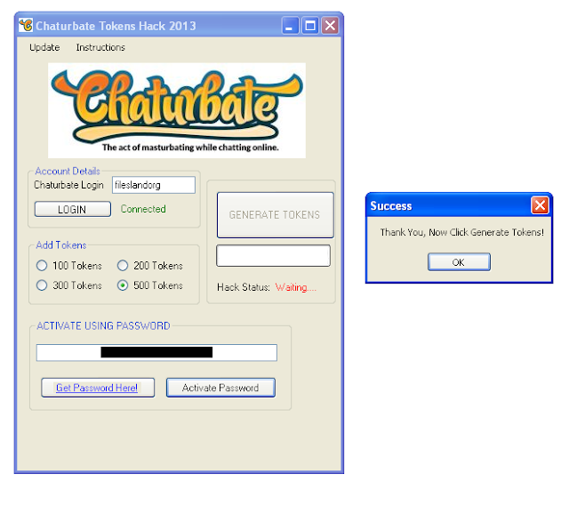 Chaturbate Tokens Generator 2013 [New Version] - Chaturbate Tokens ...