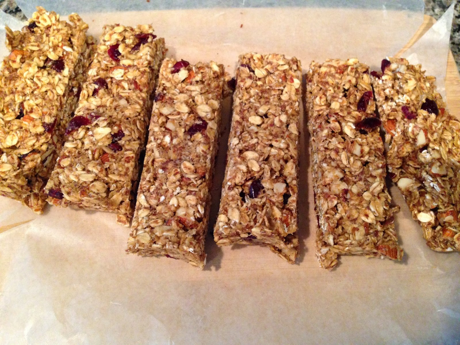 Chocolate Spinach Oatmeal Energy Bars