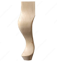 Queen Anne Style Cabriole Leg