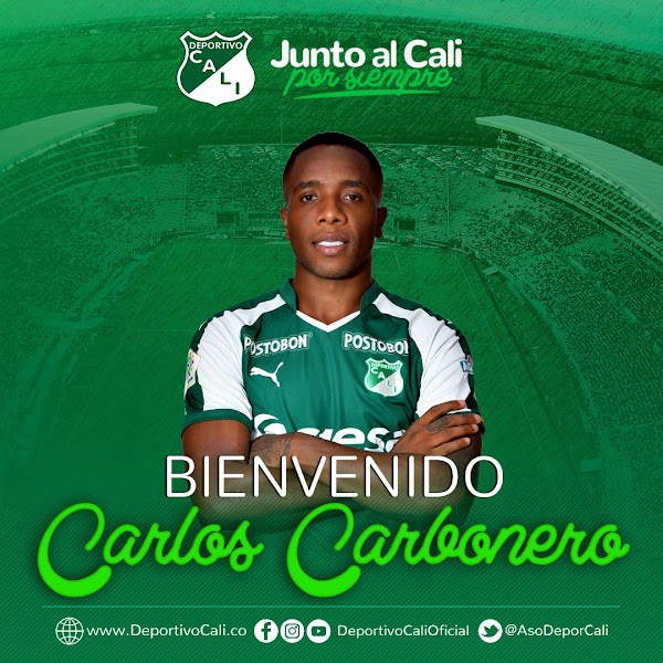 Oficial: El Deportivo Cali firma a Carlos Carbonero