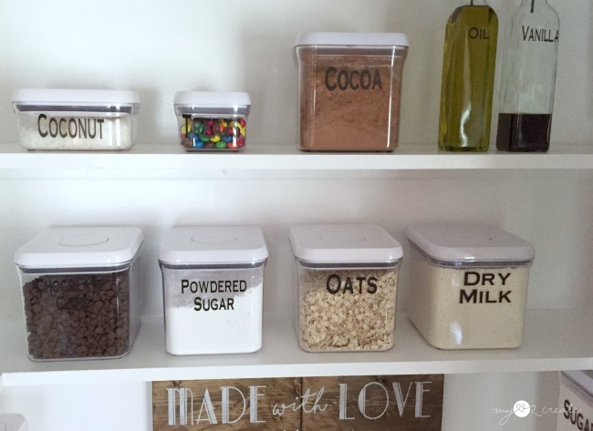 Turn your Pantry into a Baking Center, MyLove2Create