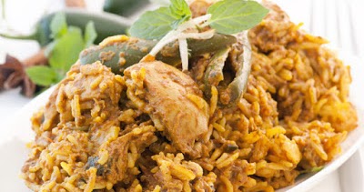 Chicken Maqluba with Peas Recipe | Arabic Food Recipes