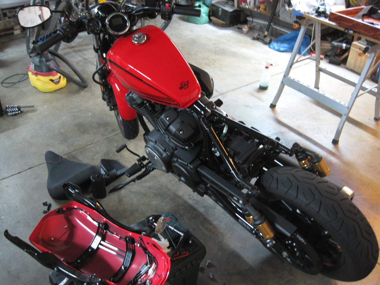yamaha bolt no rear fender