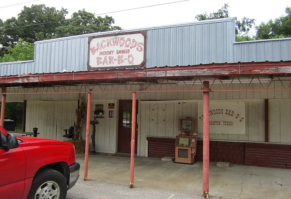 Don O.'s Texas BBQ blog Backwoods BBQ, Canton, Texas 6/21/14