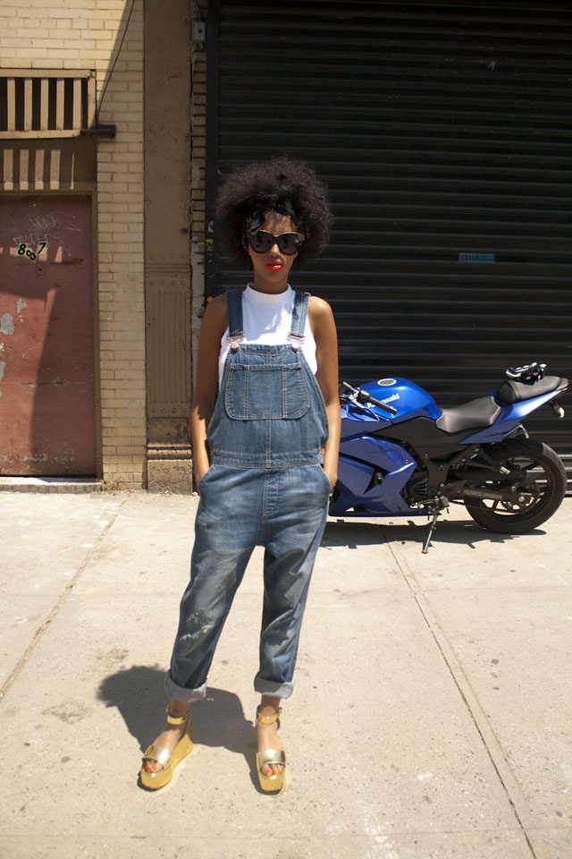 With Love Betty: Inspirational dungarees....