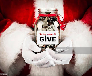 Freebies at a charity event