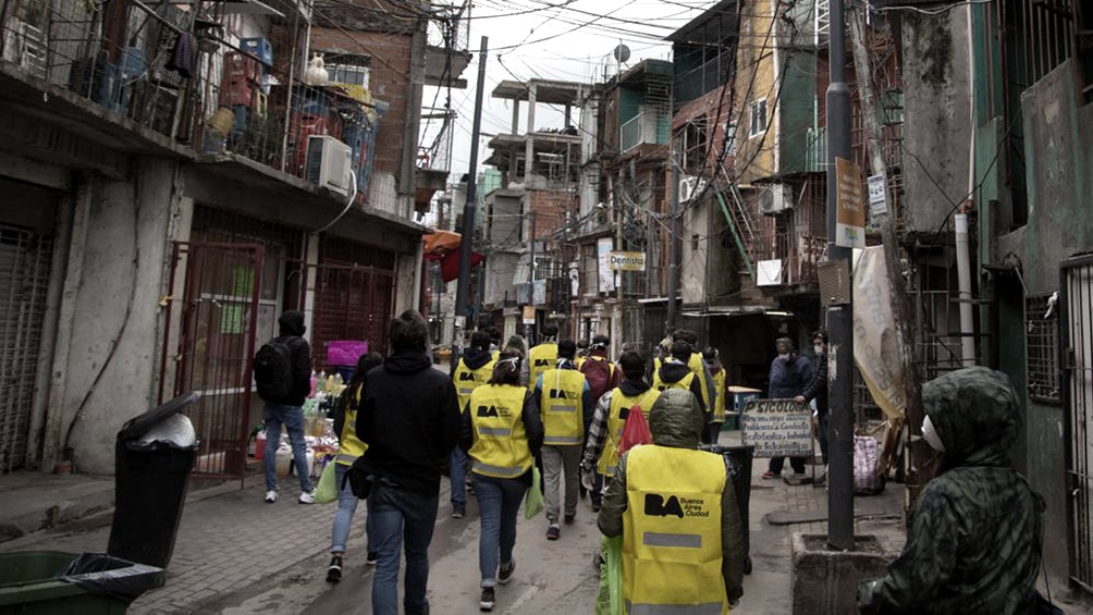 Ya son 365 los casos positivos en barrios vulnerables de la ciudad de Buenos Aires Ya son 365 los casos positivos en barrios vulnerables de la ciudad de Buenos Aires
