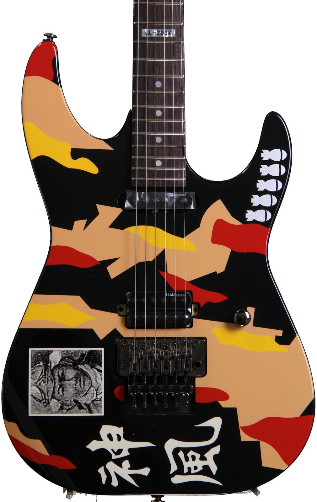 Rex and the Bass ESP LTD GL200K Lynch Signature Model Guitar