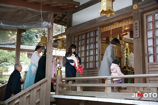 枚岡神社のお宮参り出張撮影