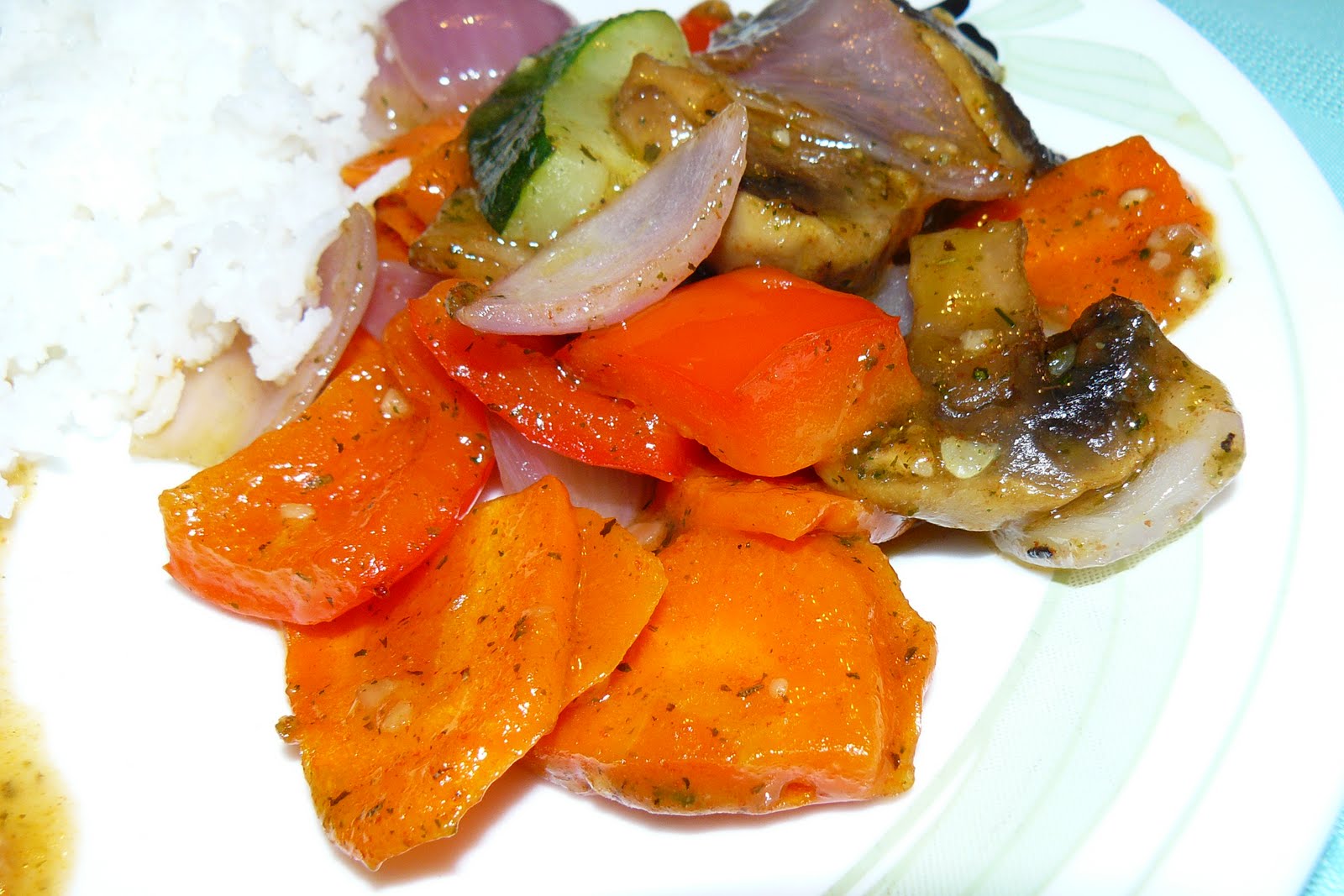 Valérie aux fourneaux!!!: Légumes grillés au four