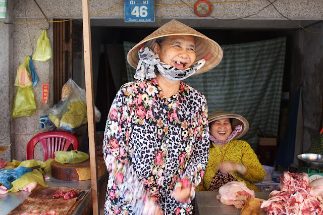 Market along the Mekong Delta with Les Rives, Vietnam - lifestyle and travel blog